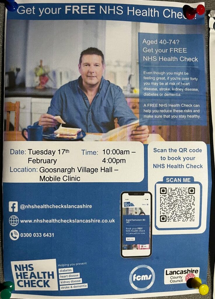 Goosnargh And Whittingham Village Hall poster